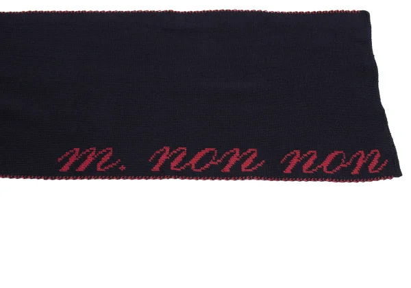 Mademoiselle NON NON Wool Acrylic Knit Stole K-162515_003