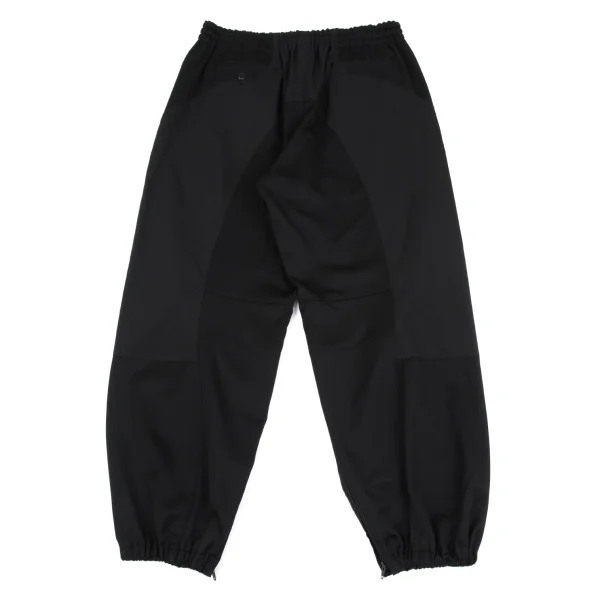 Y's.... Patchwork Hem Gather Pants K-162520_010