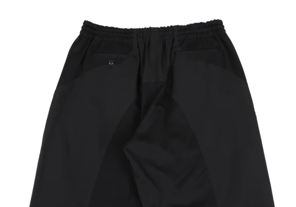 Y's.... Patchwork Hem Gather Pants K-162520_011