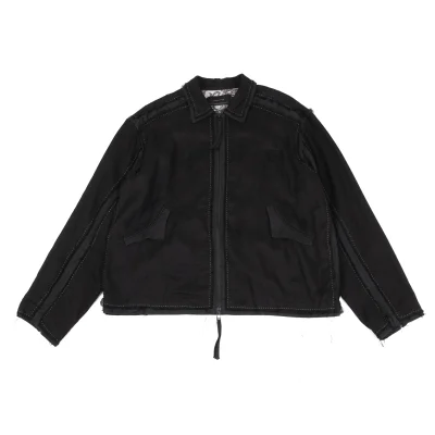 Professor. E Linen Cotton Pasted Clash Blouson