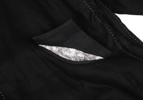 Professor. E Linen Cotton Pasted Clash Blouson K-162522_009