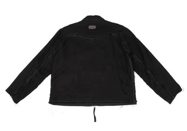Professor. E Linen Cotton Pasted Clash Blouson K-162522_013