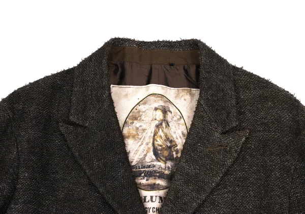 ZIGGY CHEN Pocket Design Heavy Linen Jacket K-162523_003