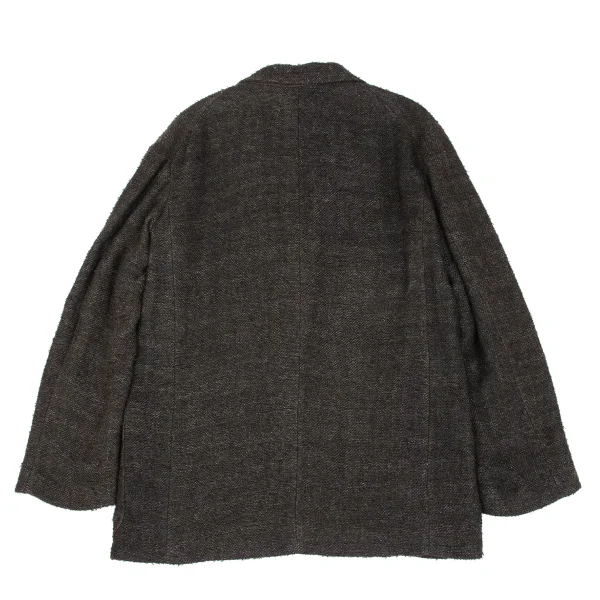 ZIGGY CHEN Pocket Design Heavy Linen Jacket K-162523_016