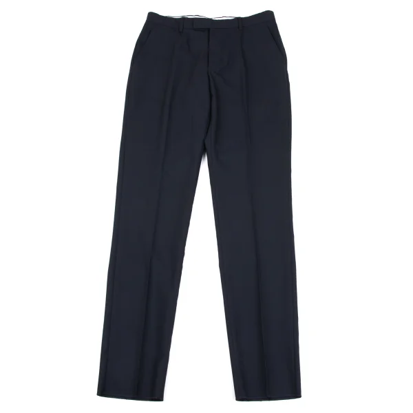 Maison Martin Margiela 14 Center-pressed Wool Pants Navy 46 K-162525_001