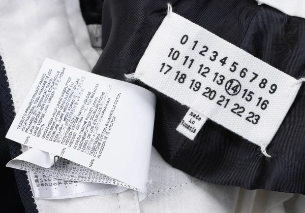 Maison Martin Margiela 14 Center-pressed Wool Pants K-162525_014