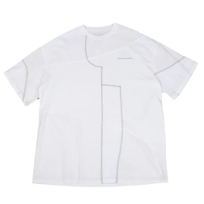 FENG CHEN WANG Logo Embroidery Seam Stitch T Shirt