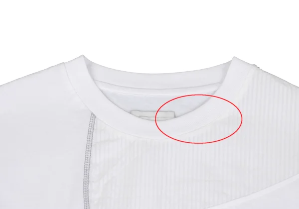FENG CHEN WANG Logo Embroidery Seam Stitch T Shirt K-162527_003