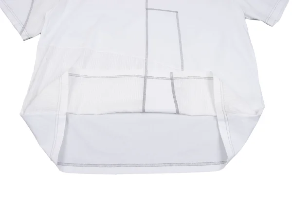 FENG CHEN WANG Logo Embroidery Seam Stitch T Shirt K-162527_009
