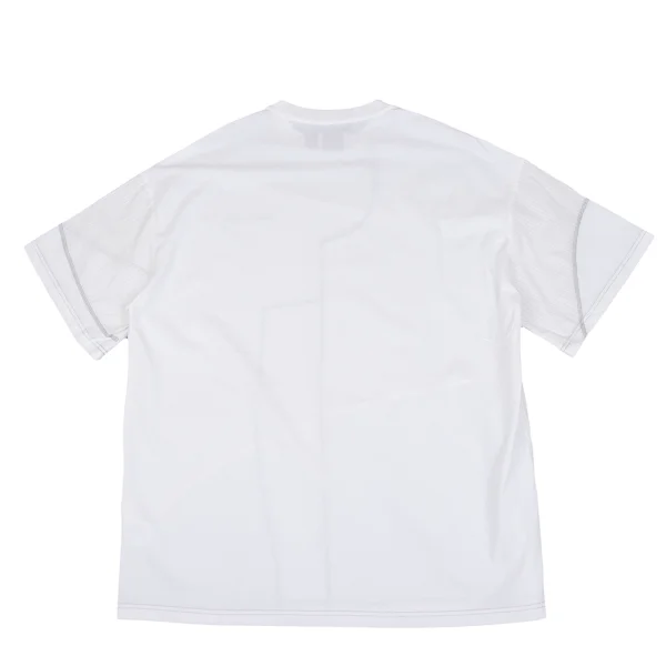 FENG CHEN WANG Logo Embroidery Seam Stitch T Shirt K-162527_010