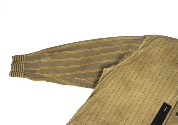 KLASICA Dyed Cotton Stripe Long Shirt K-162528_006