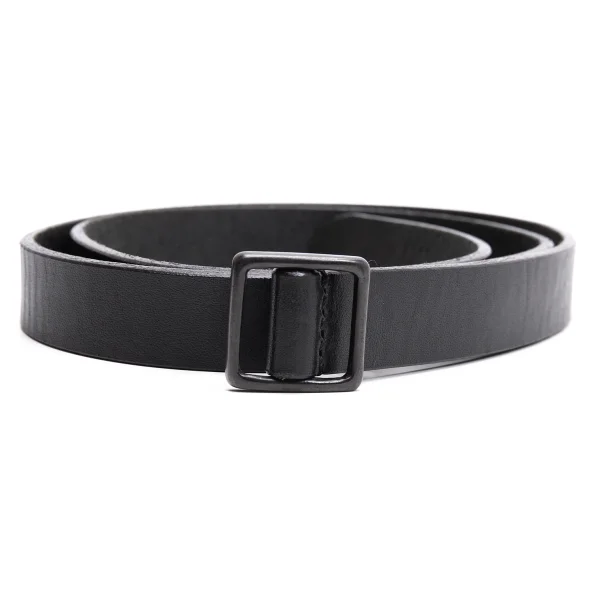 Yohji Yamamoto Free Waist Leather Belt Black  K-162530_001