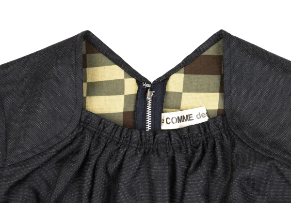 COMME des GARCONS Reversible Camouflage Lining Zip Sleeveless Top  K-162531_005