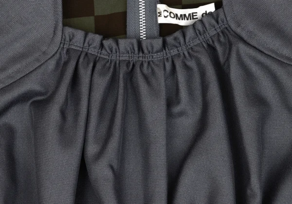 COMME des GARCONS Reversible Camouflage Lining Zip Sleeveless Top K-162532_006