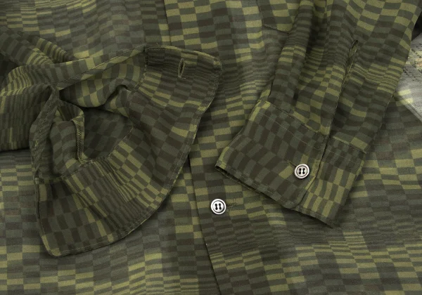 COMME des GARCONS Camouflage See-through Shirt K-162533_009