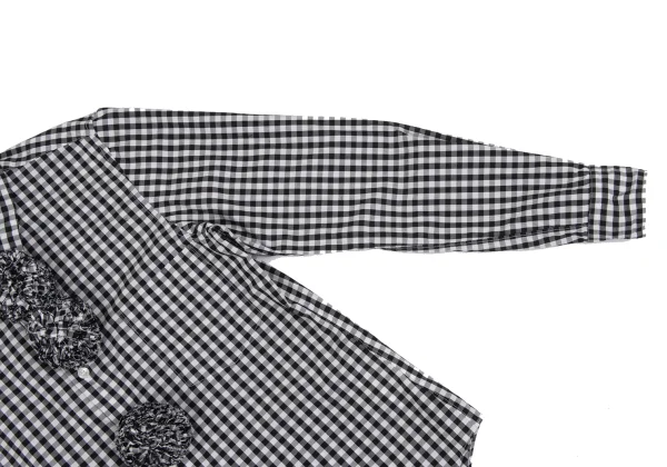 COMME des GARCONS Bonbon Motif Checked Long Sleeve Shirt K-162534_009