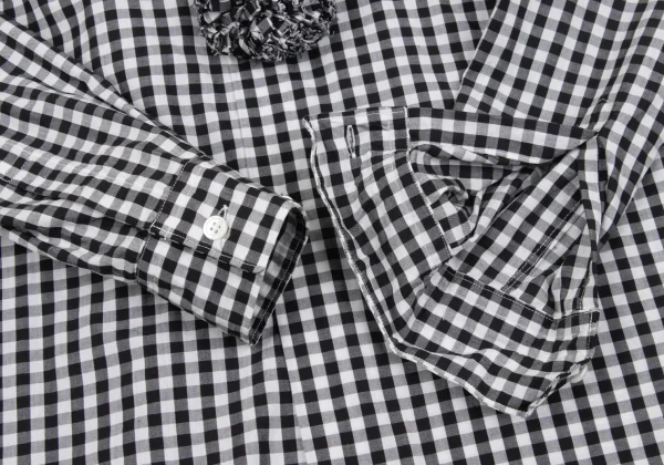 COMME des GARCONS Bonbon Motif Checked Long Sleeve Shirt K-162534_010