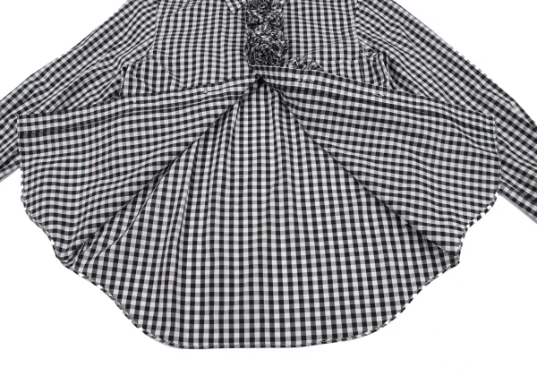 COMME des GARCONS Bonbon Motif Checked Long Sleeve Shirt K-162534_012