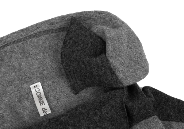 COMME des GARCONS Angora Two Tone Design Deformation Top K-162535_005