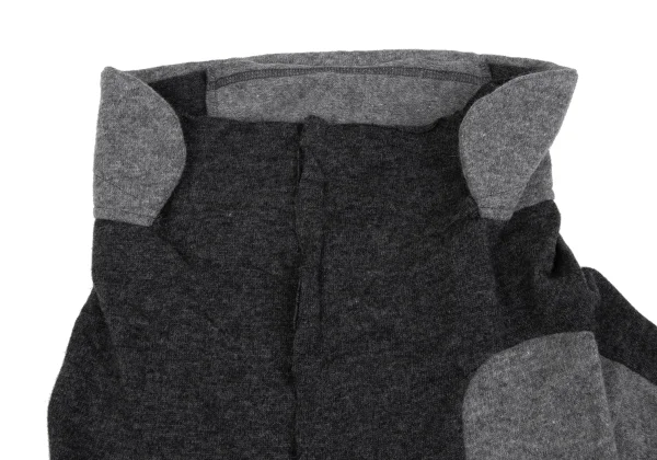 COMME des GARCONS Angora Two Tone Design Deformation Top K-162535_006