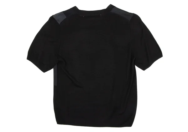 COMME des GARCONS Patchwork Short Sleeve Knit Top K-162536_010