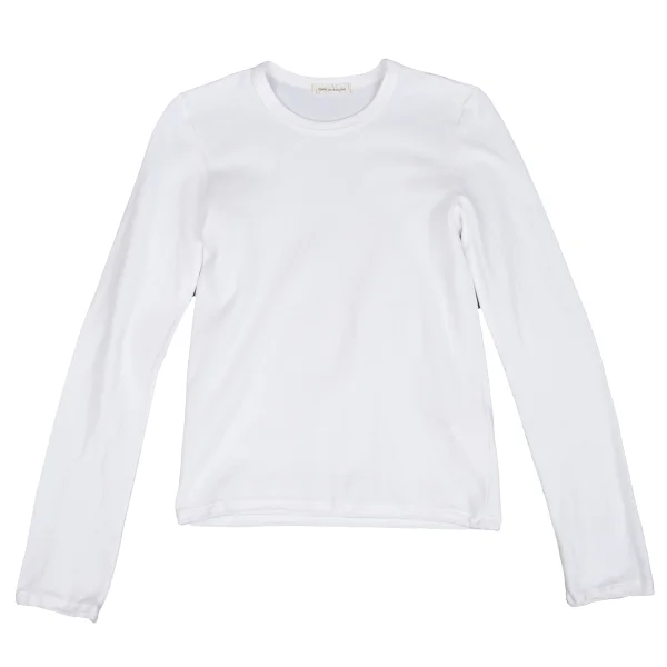 COMME des GARCONS Stretch Cotton T Shirt White S-M K-162538_001