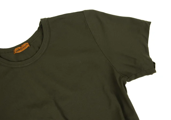 COMME des GARCONS Dyed Ruffled Hem Gather T-shirt K-162539_006