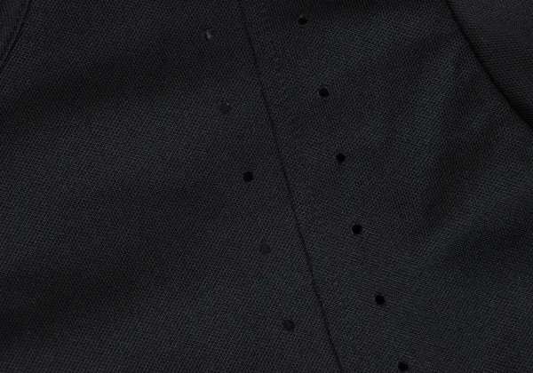 コムデギャルソンCOMME des GARCONS ループデザイン鹿の子半袖カットソー 黒M位 K-162540_005