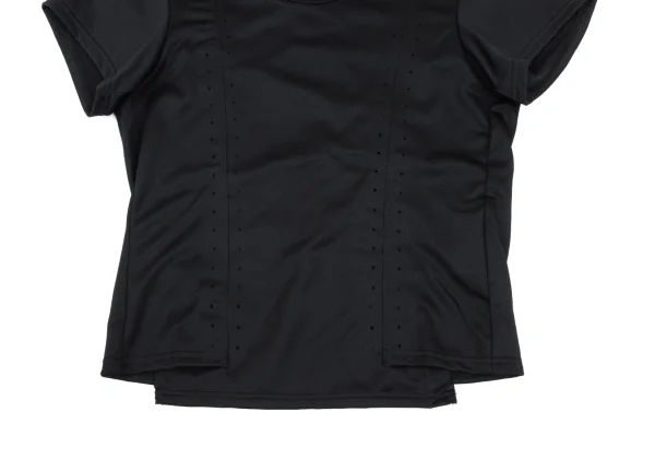 コムデギャルソンCOMME des GARCONS ループデザイン鹿の子半袖カットソー 黒M位 K-162540_007