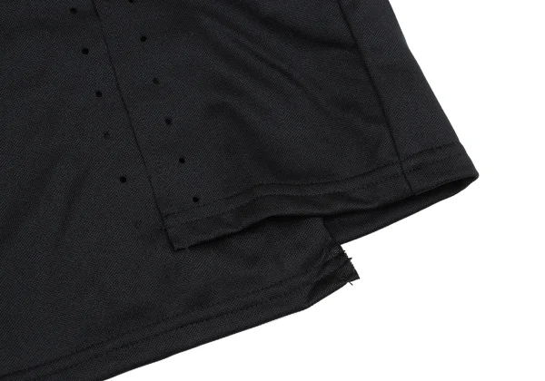 コムデギャルソンCOMME des GARCONS ループデザイン鹿の子半袖カットソー 黒M位 K-162540_008