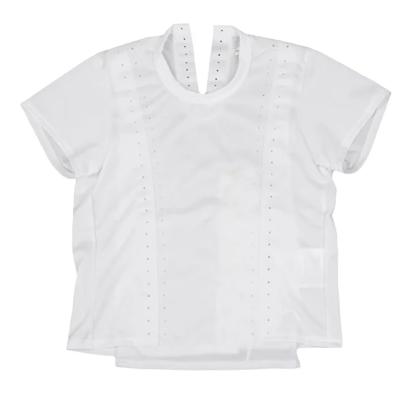 COMME des GARCONS Loop Design Pique Short Sleeves T-shirt K-162541_002