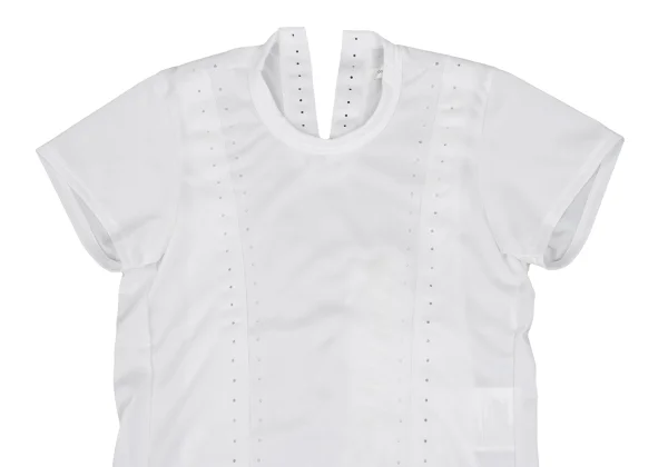 COMME des GARCONS Loop Design Pique Short Sleeves T-shirt K-162541_003