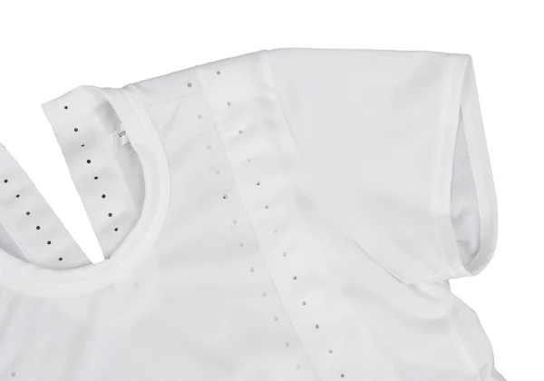COMME des GARCONS Loop Design Pique Short Sleeves T-shirt K-162541_006