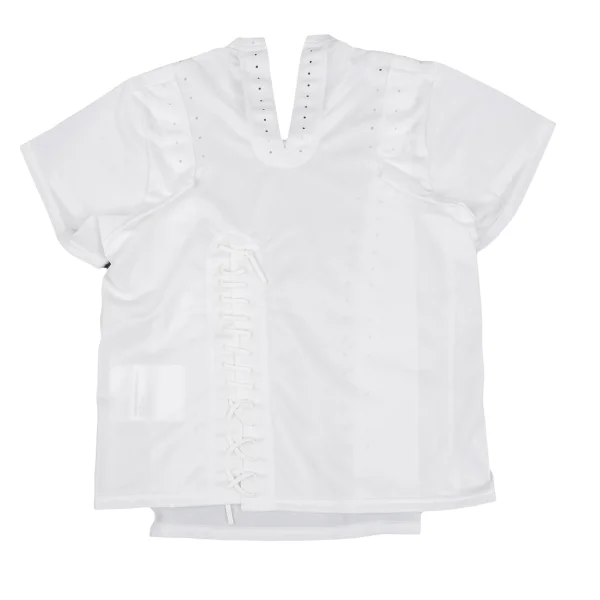 COMME des GARCONS Loop Design Pique Short Sleeves T-shirt K-162541_010