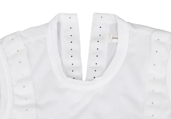 COMME des GARCONS Loop Design Pique Sleeveless Top K-162542_004