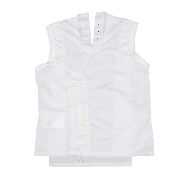 COMME des GARCONS Loop Design Pique Sleeveless Top K-162542_010