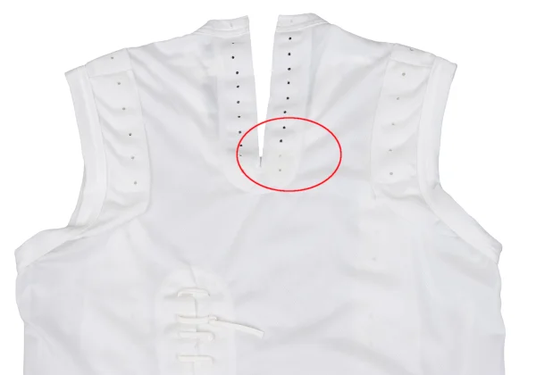 COMME des GARCONS Loop Design Pique Sleeveless Top K-162542_011