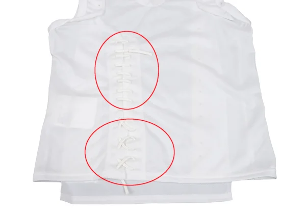 COMME des GARCONS Loop Design Pique Sleeveless Top K-162542_013