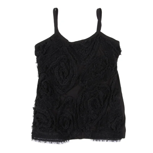 COMME des GARCONS Frilled Tank Top K-162543_002