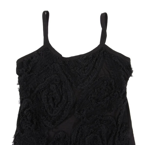 COMME des GARCONS Frilled Tank Top K-162543_003