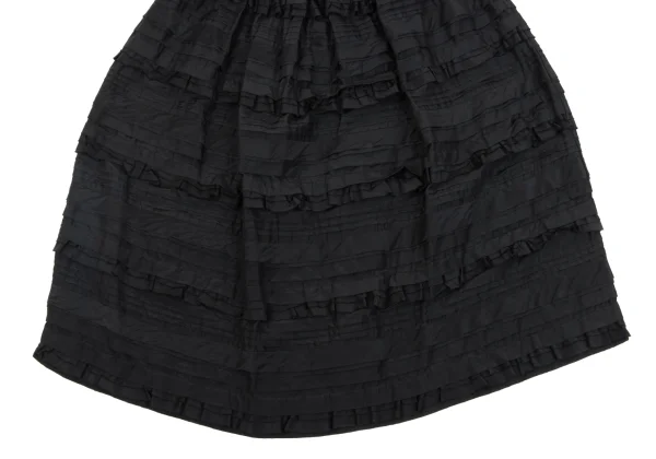 COMME des GARCONS Silk Blended Tiered skirt K-162544_008