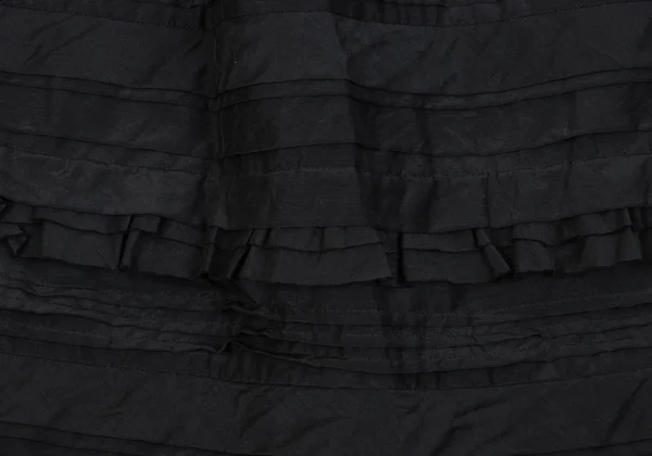 COMME des GARCONS Silk Blended Tiered skirt K-162544_011