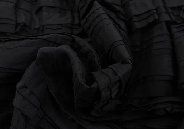 COMME des GARCONS Silk Blended Tiered skirt K-162544_012