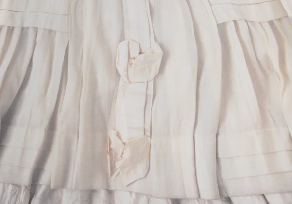 COMME des GARCONS Silk Transfer Printed Tulle Skirt K-162545_011