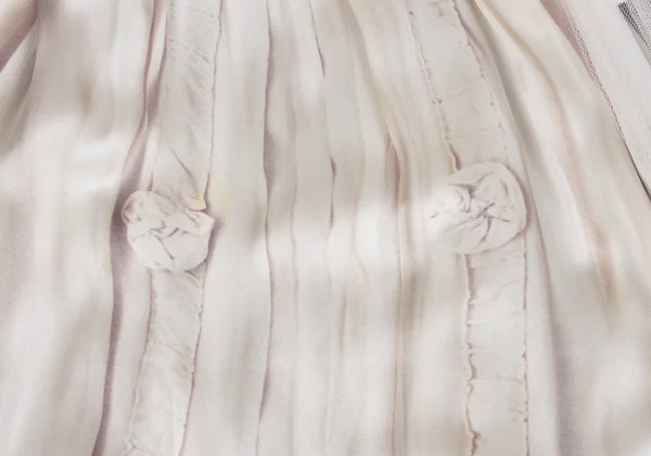 COMME des GARCONS Silk Transfer Printed Tulle Skirt K-162545_015