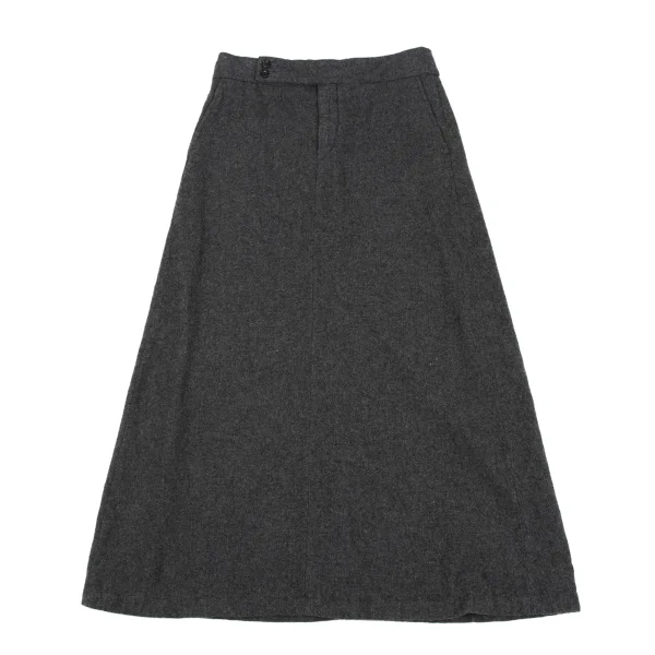 COMME des GARCONS Fulling Wool Long Skirt K-162547_002