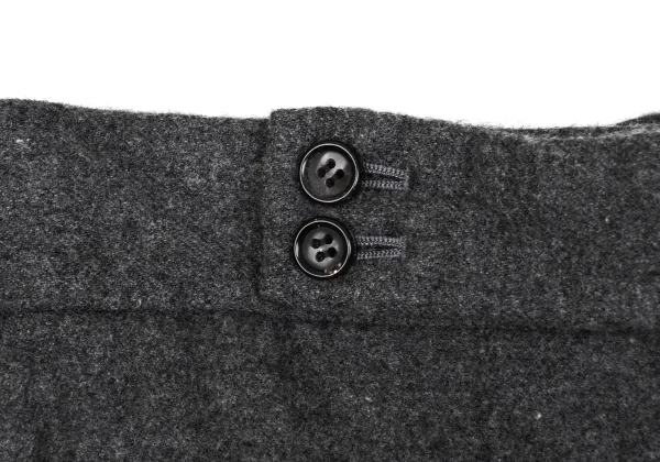 COMME des GARCONS Fulling Wool Long Skirt K-162547_007