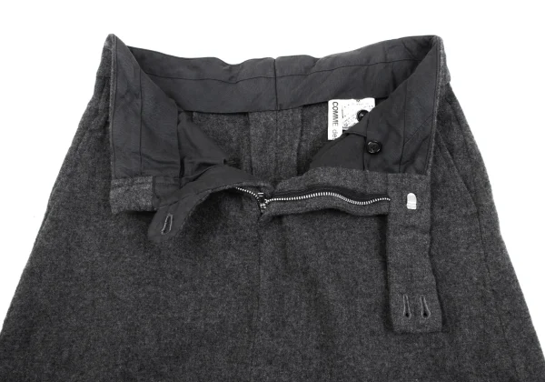 COMME des GARCONS Fulling Wool Long Skirt K-162547_009