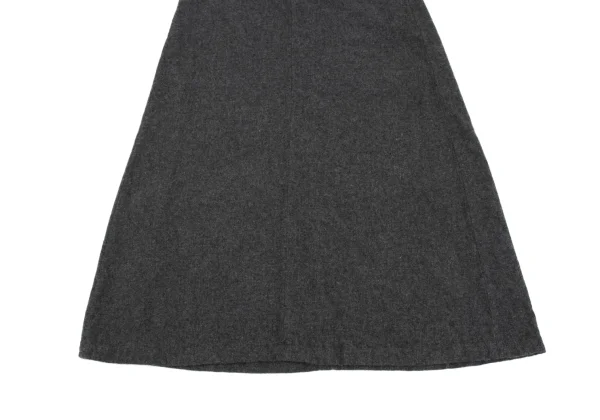 COMME des GARCONS Fulling Wool Long Skirt K-162547_010