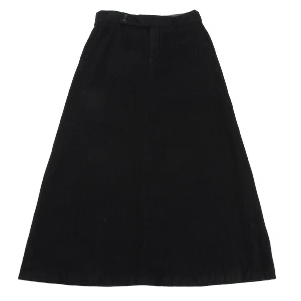 COMME des GARCONS Fulling Wool Long Skirt K-162548_002